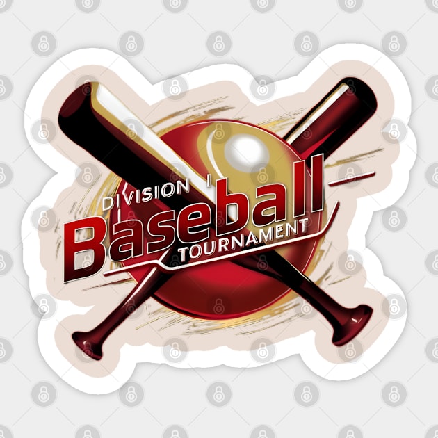 college baseball competition Sticker by CreationArt8